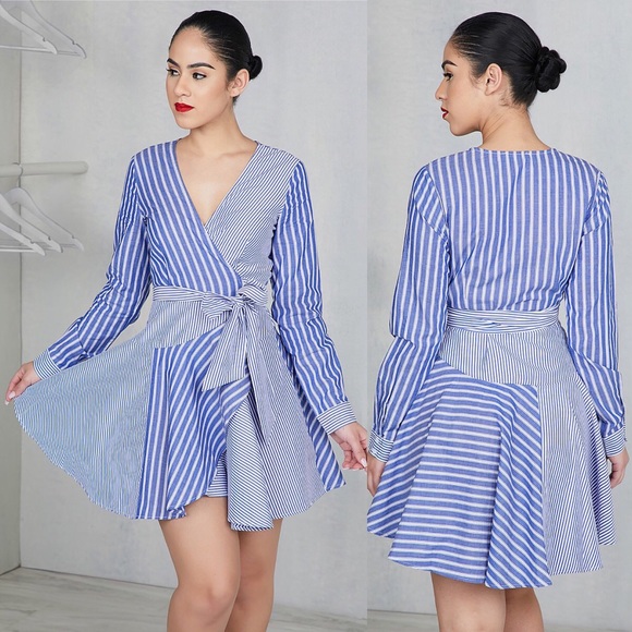 *1 LEFT*Top Of The Line Wrap Dress - Picture 5 of 8